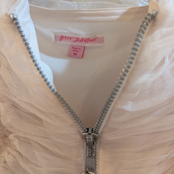 Vintage Betsey Johnson Tulle Cocktail Dress - Picture 6 of 10